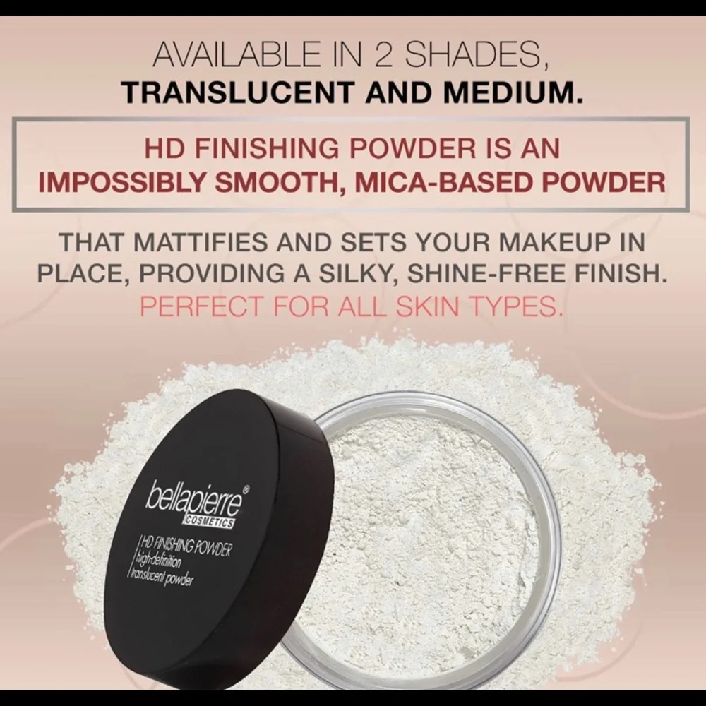BNNB Bellápierre‎ HD Finishing Powder in Translucent - Picture 3 of 6